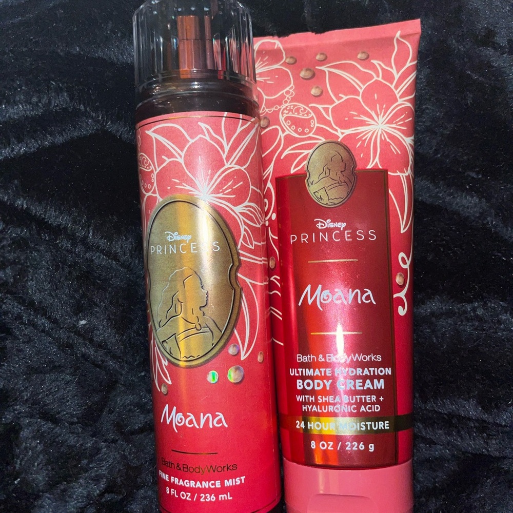 Disney Moana Red Fragrance Mist and Body Cream